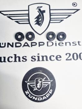 Zündapp Seitendeckel Haltegummi Set 4 teilig für Typ 529 530 GTS KS 50 80 Touring  TPU